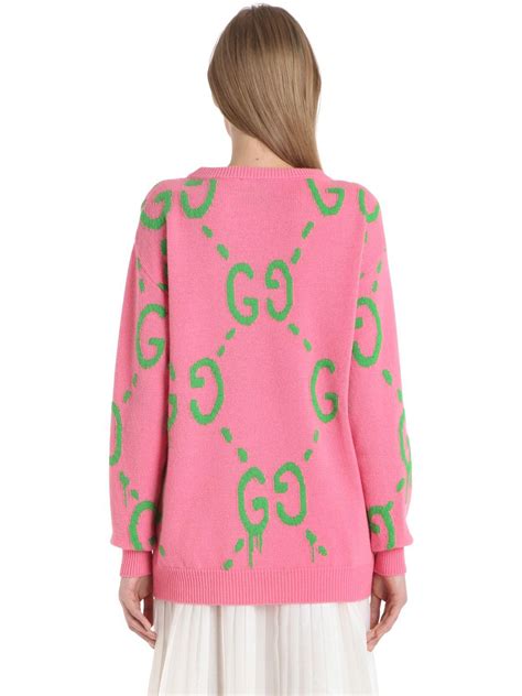 gucci graffiti sweater|gucci jumper women.